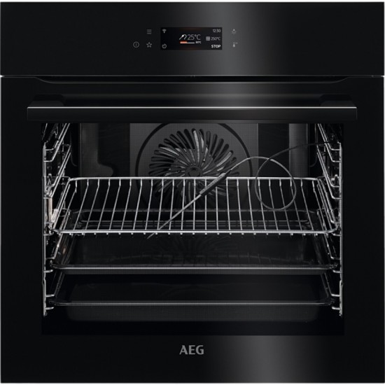 AEG BPE748380B Φούρνος άνω Πάγκου (71lt) χωρίς Εστίες Π59.5εκ. Μαύρος