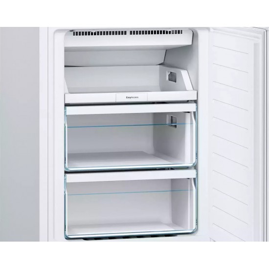 Bosch KGN33NWEB Ψυγειοκαταψύκτης 282lt Total NoFrost Υ176xΠ60xΒ66cm Λευκός,Dynamic MultiAirFlow ,MultiBox