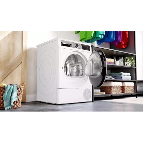 Bosch WQG233D8GR Στεγνωτήριο 8kg , EasyClean με A+++ ,με Αντλία Θερμότητας, SoftDial autoDry,Γρήγορο 40