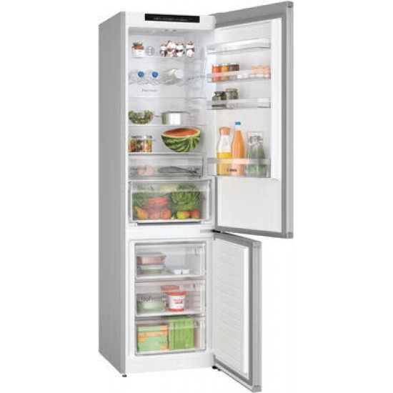 Bosch KGN392LCF Ψυγειοκαταψύκτης inox,363lt , Full NoFrost με VitaFresh ,Υ203cmxΠ60cmxΒ66.5cm,Dynamic MultiAirFlow