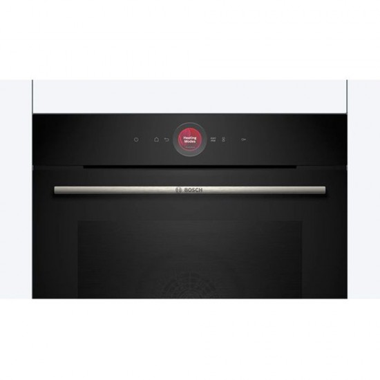 Bosch HBG7742B1 Φούρνος , HomeConnect ,71lt Μαύρος,(Πυρόλυση) +Easy Clean®,Air Fry,SoftClose, SoftOpen,Βοηθός φούρνου με φωνητικό έλεγχο.