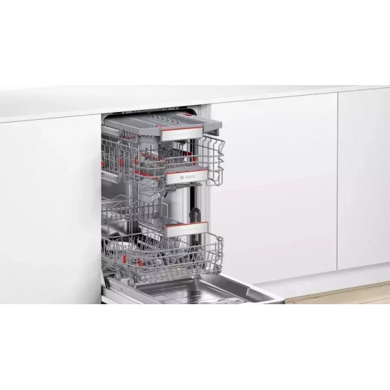 Bosch SPV6YMX08E Πλήρως Εντοιχιζόμενο Πλυντήριο Πιάτων με Wi-Fi για 10 Σερβίτσια Π45cm