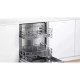 Bosch SMV2ITX22E Πλυντήριο Πιάτων Εντοιχιζόμενο (60cm) 12 Σερβίτσιων Λευκό