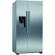 Bosch KAD93VIFP  Ψυγείο Ντουλάπα (600lt) Full NoFrost Inox A+ ,υψ178.7xπλ90.8xβαθ70.7 cm