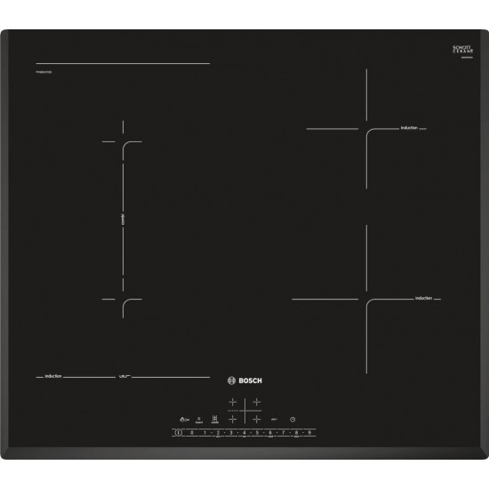 Bosch PVS651FC5E Επαγωγική Εστία Αυτόνομη 59.2x52.2cm