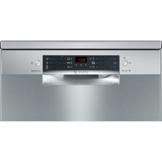 Bosch SMS 46LI00E Πλυντήριο Πιάτων (60cm) 13 Σερβίτσιων Inox Α++