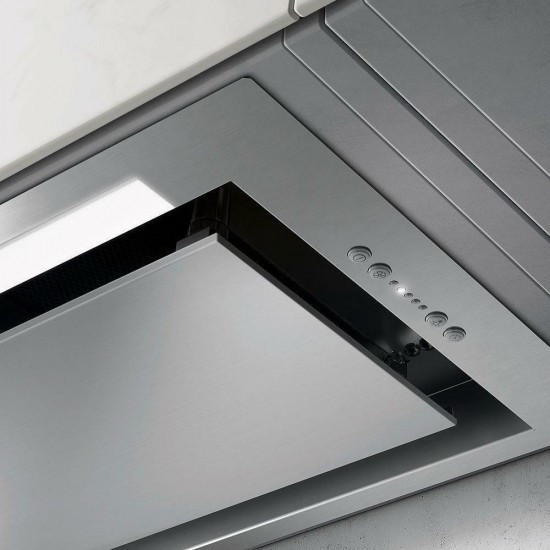 Elica Hidden 2.0 IX/A/90 Μηχανισμός Απορρόφησης 90cm Inox,700 m3/h