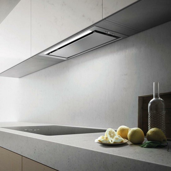 Elica Hidden 2.0 IX/A/90 Μηχανισμός Απορρόφησης 90cm Inox,700 m3/h