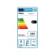 Finlux FXRA 2831 Ψυγείο Δίπορτο (243lt) Λευκό Low Frost Α+ (υψ160xπλ54xβ56)