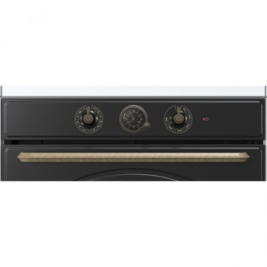 Gorenje BOS67372CLB 740237 Φούρνος ,Μαύρο matte,77 L,Τηλεσκοπικοί 1 επιπέδου