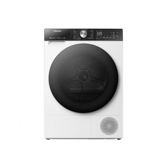 Hisense DH5S902BW Στεγνωτήριο Ρούχων 9kg A+++ με Αντλία Θερμότητας,WiFi - ConnectLife,Ion Refresh,Αυτόματο στέγνωμα