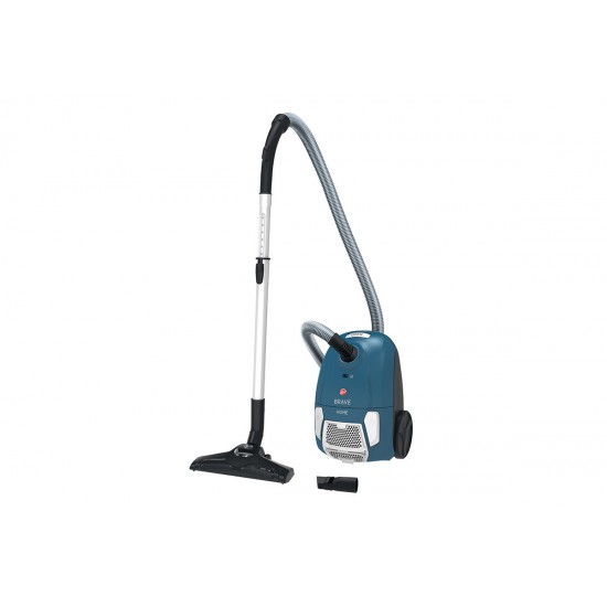 Hoover BV51HM 011 Brave Ηλεκτρική Σκούπα 700W με Σακούλα Μπλε,Πέλμα Parquet