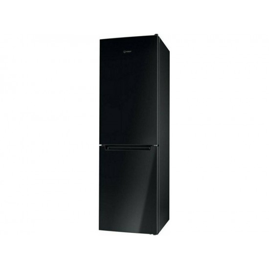 Indesit LI8 S2E K Ψυγειοκαταψύκτης (339lt) ΜΑΥΡΟΣ Black LOW Frost (υψ1.89xπλ59.5)(στατικος)