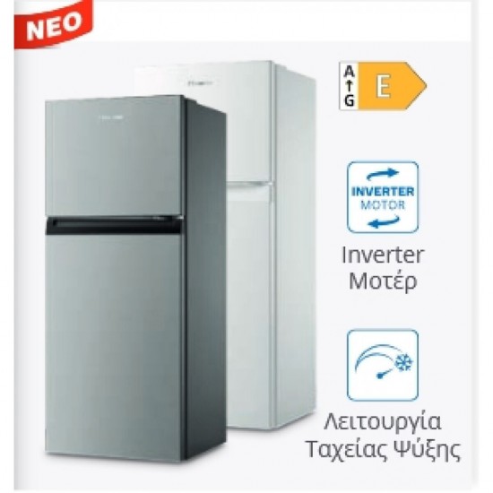 Inventor DP1770IN δίπορτο Total No Frost 413lt Inox ,Inverter Motor,υψ172.3xπλ70xβ67 cm  