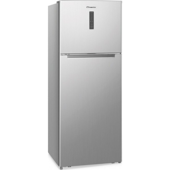 Inventor DPC1760NFLIN Ψυγείο Δίπορτο 415lt Total NoFrost Υ178xΠ70.5xΒ68.2εκ. Inox