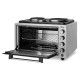 Izzy IZ-8004 Cook and Bake Ηλεκτρικό Φουρνάκι 42lt με 3 Εστίες,1500W, 1000W, 450W