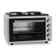 Izzy IZ-8004 Cook and Bake Ηλεκτρικό Φουρνάκι 42lt με 3 Εστίες,1500W, 1000W, 450W