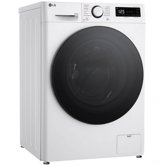 LG D2R50S8TSWB Πλυντήριο-Στεγνωτήριο Ρούχων 8kg/5kg Ατμού 1200 Στροφές ,TurboWash 360,AI DD™,