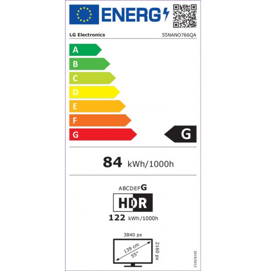 LG 55NANO766QA Τηλεόραση Smart 55" 4K UHD LED HDR