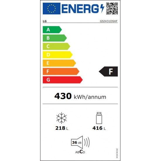 LG GSJV31DSXF Ψυγείο Ντουλάπα 634lt Total NoFrost Υ179xΠ91.3xΒ73.5εκ.,Eσωτερικό παγούρι, Dark Graphite / Σκούρος Γραφίτης,Door-in-Door,LG Inverter Linear Compressor ,NFC Smart Diagnosis,Παροχή νερού από παγούρι