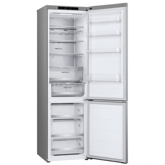 LG GBV7280DPY Ψυγειοκαταψύκτης INOX,387lt Full No Frost Υψ203cmxΠλ59.5cmxΒ68.2cm ,Multi Air Flow,NatureFRESH