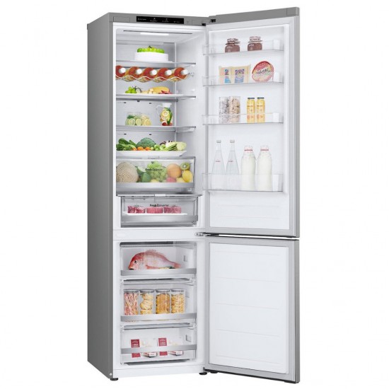 LG GBV7280DPY Ψυγειοκαταψύκτης INOX,387lt Full No Frost Υψ203cmxΠλ59.5cmxΒ68.2cm ,Multi Air Flow,NatureFRESH