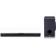 LG SJ2 Soundbar 160W 2.1 με Ασύρματο Subwoofer και Τηλεχειριστήριο Μαύρο