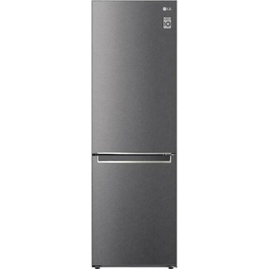 LG GBP61DSPGN Ψυγειοκαταψύκτης (341lt) NoFrost Inox,DoorCooling+™, Υ186xΠ59.5xΒ68.2εκ.LG Smart Inverter Compressor™,Smart Diagnosis,NFC