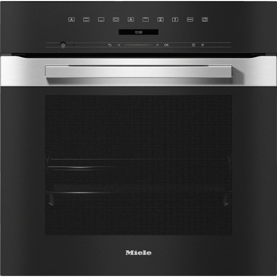 Miele H 7260 B Φούρνος 76lt Π59.5εκ. Μαύρος,Α+,Κωδ19554860