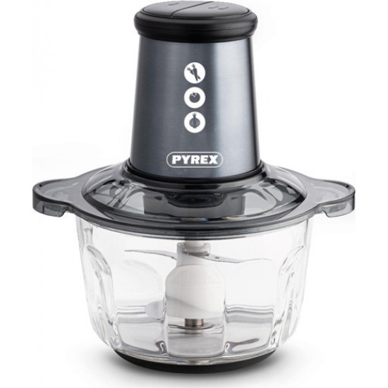 Pyrex SΒ-224 Πολυκόπτης Multi 650W με Δοχείο 1.5lt,  4 ανοξείδωτα μαχαίρα