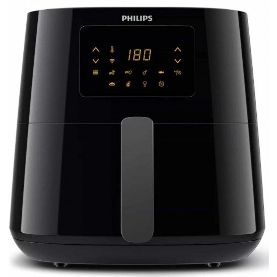 Philips Airfryer Xl HD9280/70 Φριτέζα Αέρος με Αποσπώμενο Κάδο 6.2lt ,2000W,Rapid Air technology,Οθόνη αφής με 7 προεπιλογές,Μαύρη