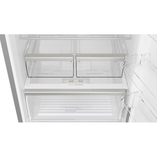 Pitsos PKNB56XLEP Ψυγειοκαταψύκτης 508lt NoFrost Υ193xΠ70xΒ80εκ. Inox  