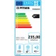 Pitsos PKNB36NLE0  Ψυγειοκαταψύκτης (329lt) Ιnox Full No Frost A++ (186x60) 