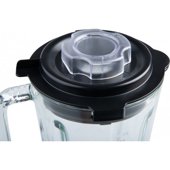 Rohnson R-583 Μπλέντερ για Smoothies με Γυάλινη Κανάτα 1.5lt 1400W Inox