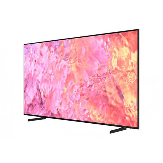 Samsung QE55Q60C,Smart Τηλεόραση 55" 4K UHD QLED HDR (2023),Quantum Dot,Φωνητικές Εντολές