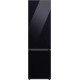 Samsung RB38A6B2E22/EF Bespoke Black Glass, Ψυγειοκαταψύκτης,Digital Inverter, SpaceMax,(390lt) ,all-around cooling,NoFrost Υ203xΠ59.5xΒ65.8εκ.