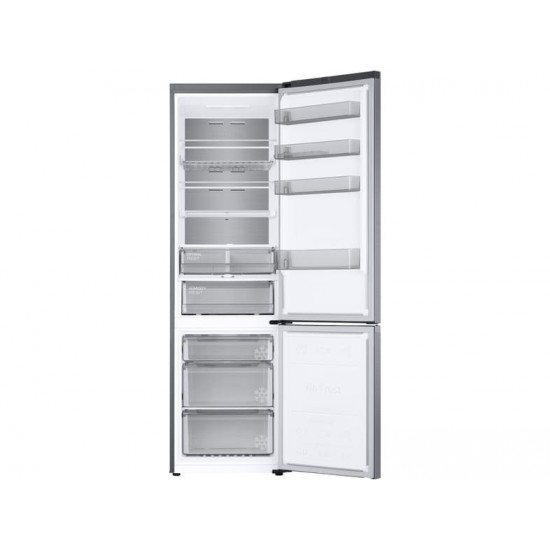 Samsung RB38C776DS9/EF Ψυγειοκαταψύκτης INOX 390lt Total NoFrost Υ203xΠ59.5xΒ65.8cm ,SmartThings AI Energy Mode,All-Around Cooling,Ενσωματωμένο Wi-Fi