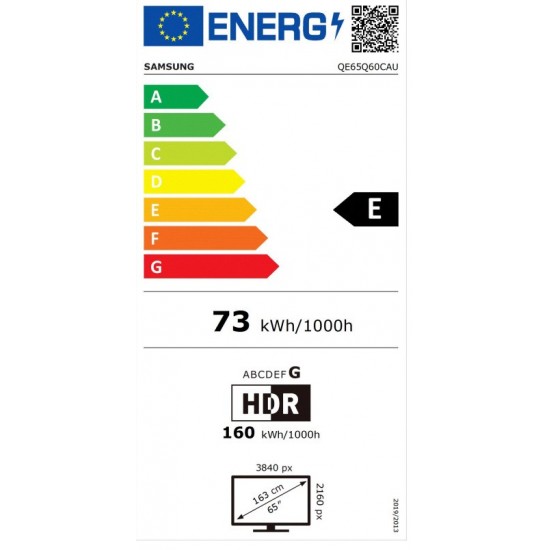 Samsung QE65Q60C Τηλεόραση 65" Smart 4K UHD QLEDHDR (2023)