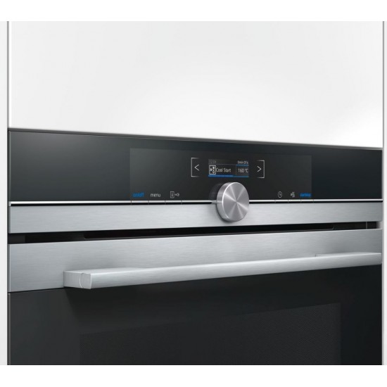 Siemens HB634GBS1 Φούρνος Inox (71lt) Α+,ecoClean Plus,με 13 τρόπους λειτουργίας: 4D, hotAir eco