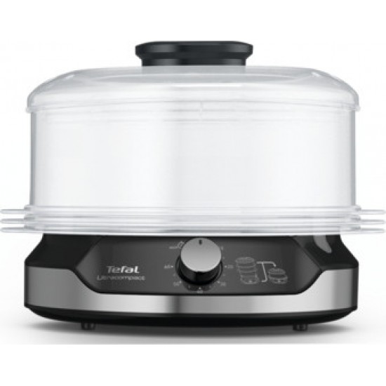 Tefal    VC204810 Ultracompact Ατμομάγειρας 9lt 800W με 3 Επίπεδα Μαγειρέματος 