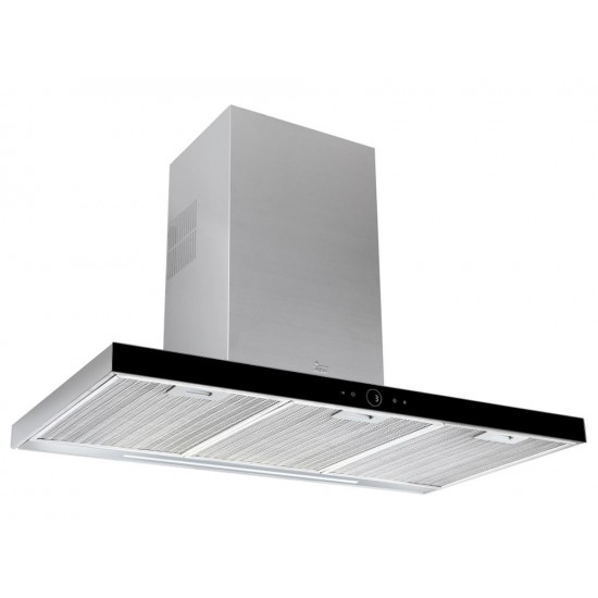 Teka DLH 986T Απορροφητήρας Τζάκι (90cm) Inox/Black (F.837)