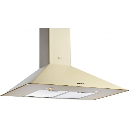 Teka DOS 90.1 Απορροφητήρας Καμινάδα Τοίχου (90cm) Beige (H.670.1BMΠ)