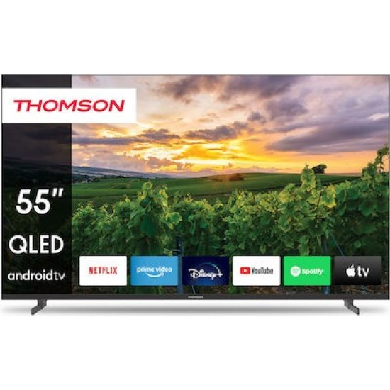 Thomson 55QA2S13 HDR Smart Τηλεόραση 55" 4K UHD QLED (2023)