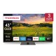 Thomson 43QG5C14 HDR Smart  43" 4K UHD QLED (2024)