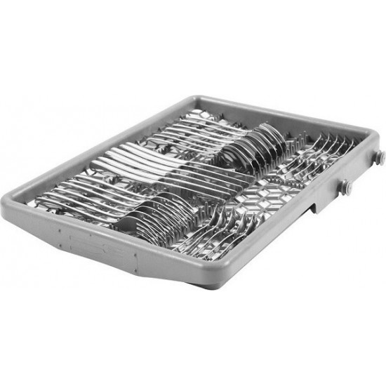 Whirlpool WSFO 3023 PF X Πλυντήριο Πιάτων (45cm) INOX 10 Σερβίτσιων ,7 πρόγραμματα,Πτυσσόμενο 3ο καλάθι