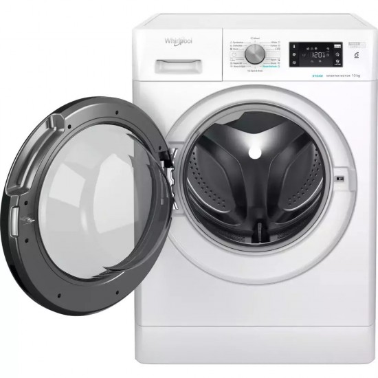 Whirlpool FFB 10469 BV EE Πλυντήριο Ρούχων 10kg με Ατμό 1400 Στροφών,ιταλιας,inverter