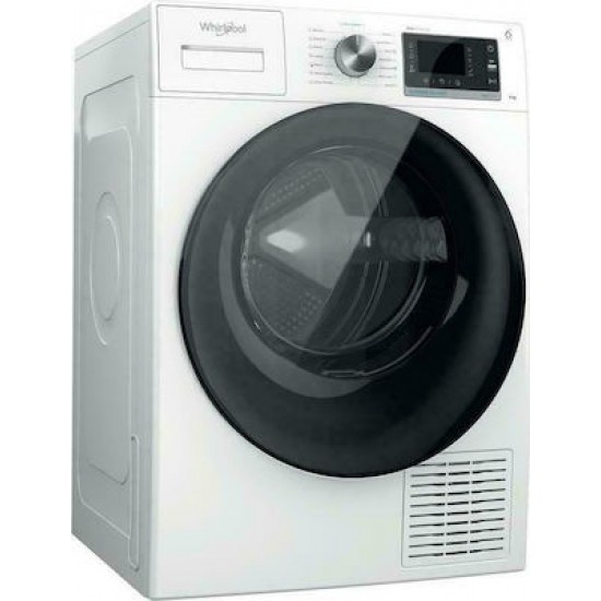 Whirlpool W7 D94WB EE Στεγνωτήριο (9kg) A+++ με Αντλία Θερμότητας, SenseInverter πολωνίας, Προγράμματα 22,Τεχνολογία 6ης αίσθησης,3D Dry: