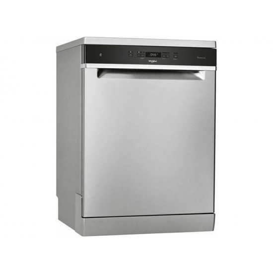 Whirlpool WFO3O32 NPX Πλυντήριο Πιάτων (60cm) Inox 14 Σερβίτσιων A+++,6th Sense ,NaturalDry,PowerClean Pro,Προγράμματα: 8 