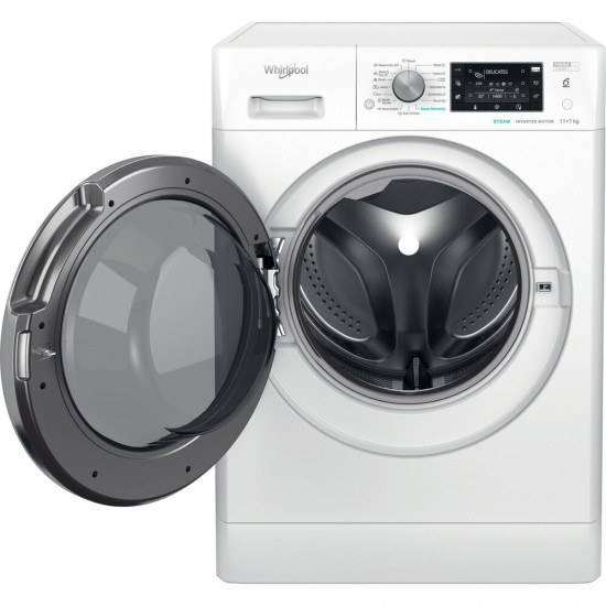 Whirlpool FFWDD 1176258 BCV EE Πλυντήριο-Στεγνωτήριο Ρούχων 11kg/7kg Ατμού 1600 Στροφές,Inverter,Τεχνολογία 6ΗΣ Αίσθησης