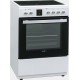 Winstar WSTFSWC6519 Κουζίνα (69lt) με Αέρα & Grill με Εστίες Κεραμικές Λευκή Α,Βυθιζόμενοι - POP,9 τροποι